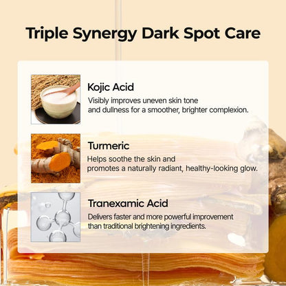 Complete Kojic Acid & Turmeric Brightening Kit – 4-Step Dark Spot Routine
