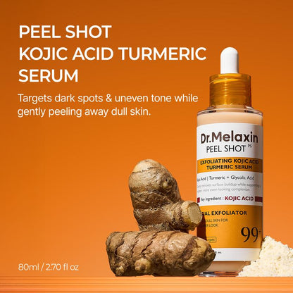 Complete Kojic Acid & Turmeric Brightening Kit – 4-Step Dark Spot Routine